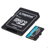 Kingston tarjeta de memoria flash micro SD canvas GO plus  (adapt micro SDXC a SD incluido) -SDCG3/256GB