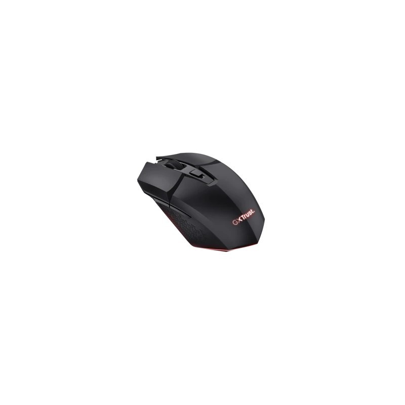 Trust mouse gaming inalambrico GXT 110 Felox recargable con iluminación LED multicolor negro - 25037
