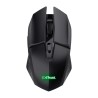 Trust mouse gaming inalambrico GXT 110 Felox recargable con iluminación LED multicolor negro - 25037