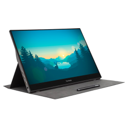 Viewsonic monitor portatil 15.6"  puerto tipo C resolucion 1080 negro TD1655