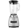 Black + Decker licuadora 10 veloc jarra vidrio 550w base metalica gris BLBD210GSs