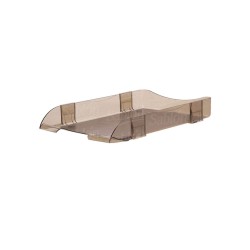 Sablon papelera plastica tamaño legal color humo 306.2416HU