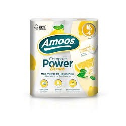 Amoos toalla de cocina two pack 83 H aroma limon paq 12 und - C622002